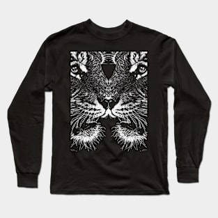 Lion Face Long Sleeve T-Shirt